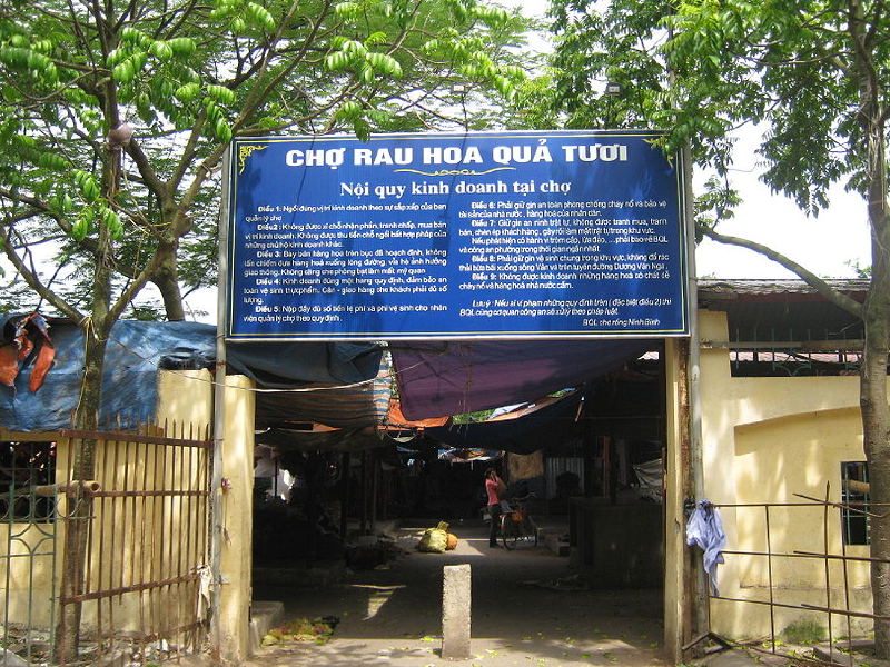 Du lịch chợ Rồng Ninh B&igrave;nh